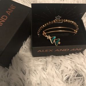 ALEX AND ANI Christmas Tree bracelet!